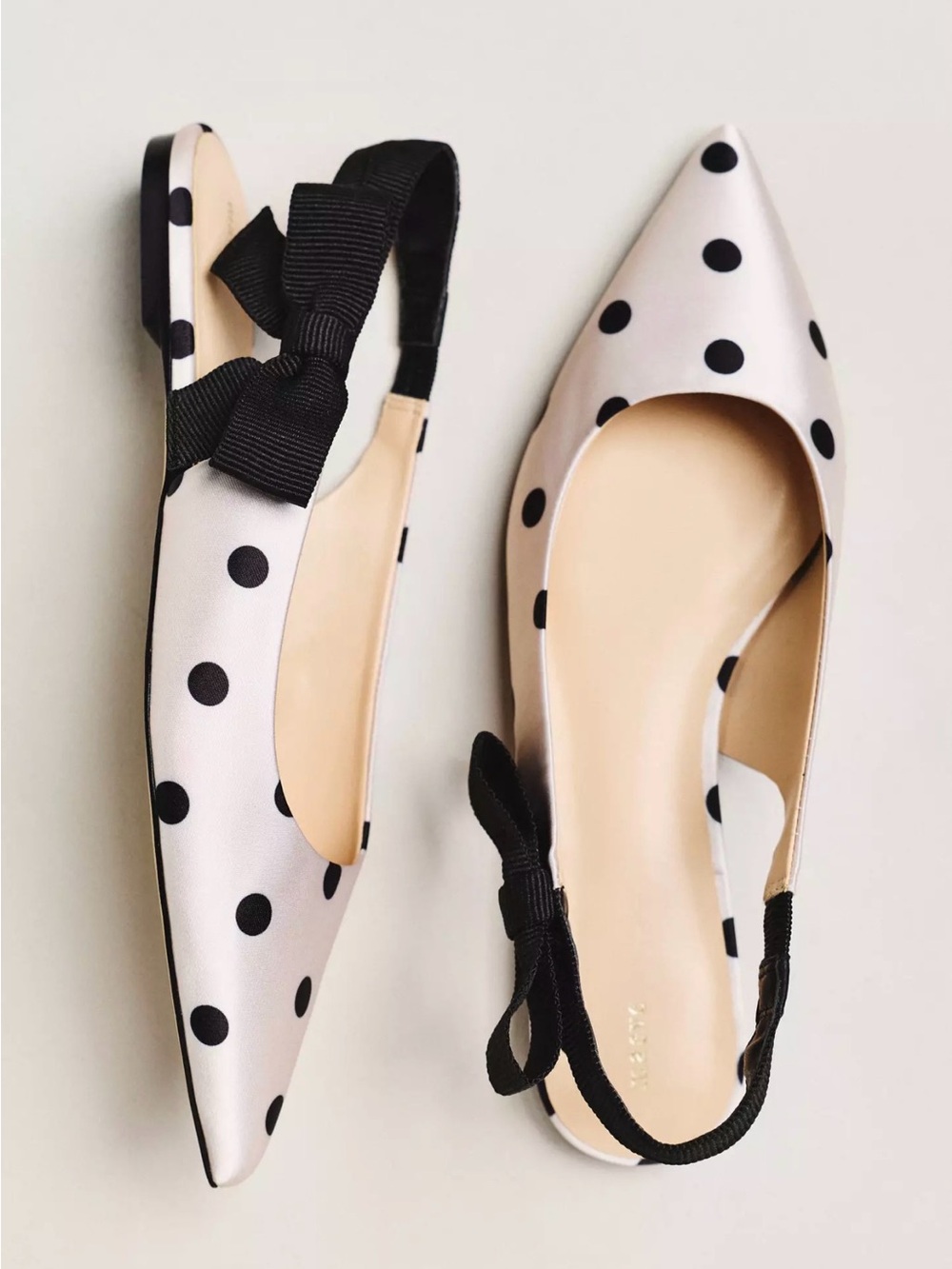 Maeve Side-Bow Slingback Flats size 9 brand new never worn